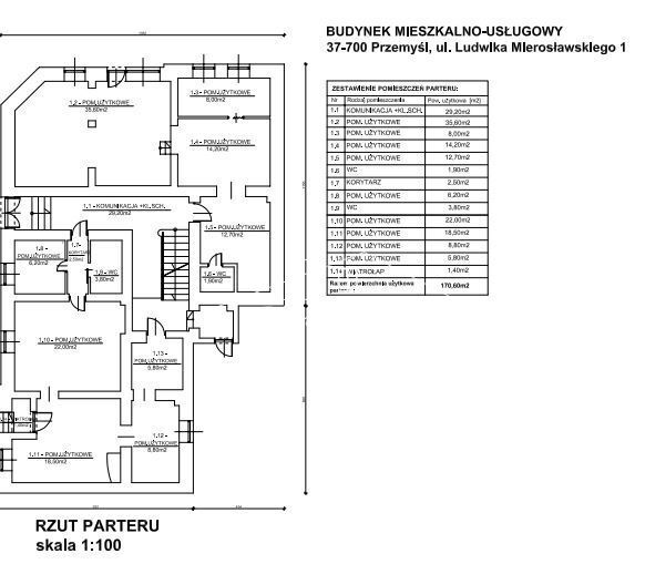 Kamienica 621m w centrum Przemyśla  po remoncie, idealna pod działalność i wynajem