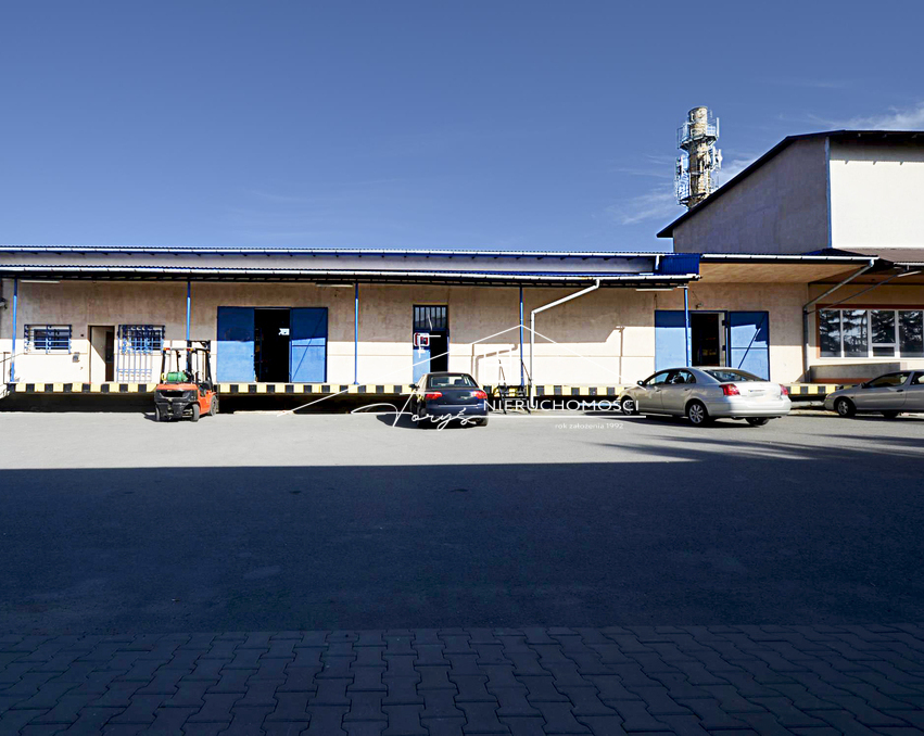 Powierzchnie magazynowe do wynajęcia w Radymnie  525 m z rampą i placem manewrowym