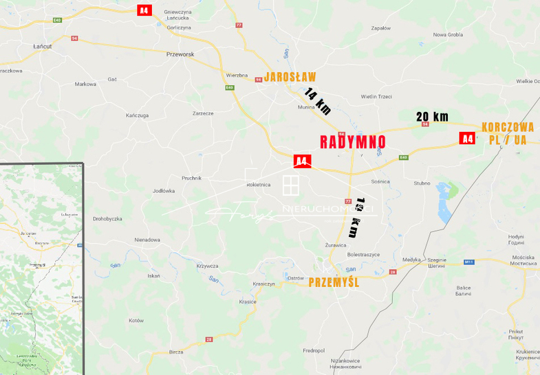 Powierzchnie magazynowe do wynajęcia w Radymnie  525 m z rampą i placem manewrowym