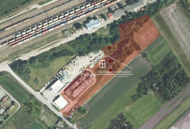 Unikalna lokalizacja przy największym kolejowym suchym porcie w Medyce.