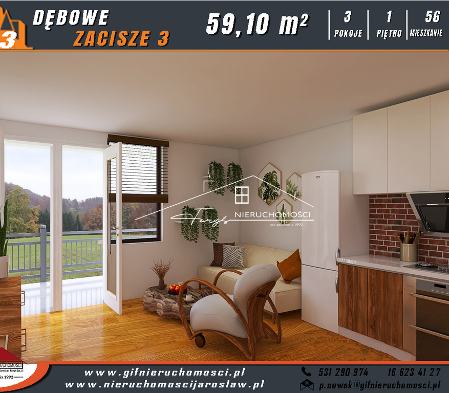 Nowoczesne mieszkania w inwestycji Dębowe Zacisze 3 w Jarosławiu  atrakcyjne ceny i wysoki standard