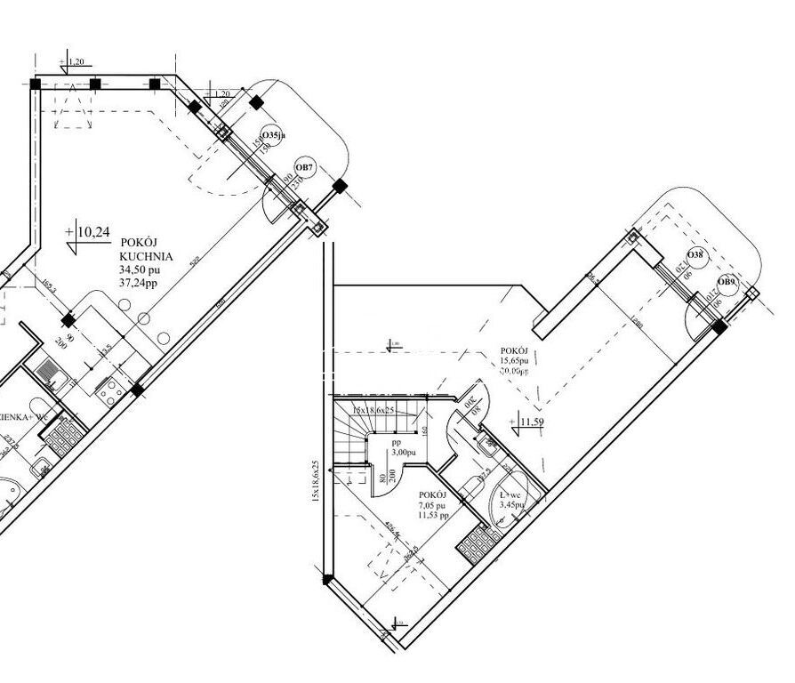 Przemyśl, ul. Skorupki  dwupoziomowe 3-pokojowe mieszkanie z widokiem, 35tys.zł taniej