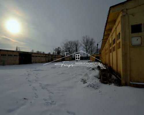 Na sprzedaż obiekt komercyjny  Munina k. Jarosławia, teren przemysłowy blisko stacji kolejowej