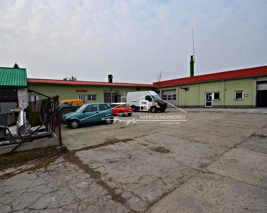 Nieruchomość komercyjna 488m z placem i wiatą  Maćkowice k. Przemyśla, 0,84ha