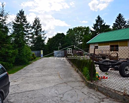 Nieruchomość komercyjna 488m z placem i wiatą  Maćkowice k. Przemyśla, 0,84ha