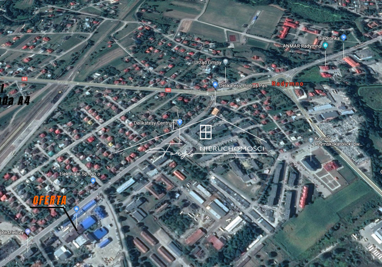 Radymno  nieruchomość przemysłowa 440m z rampą, parkingiem i doskonałym dojazdem do autostrady