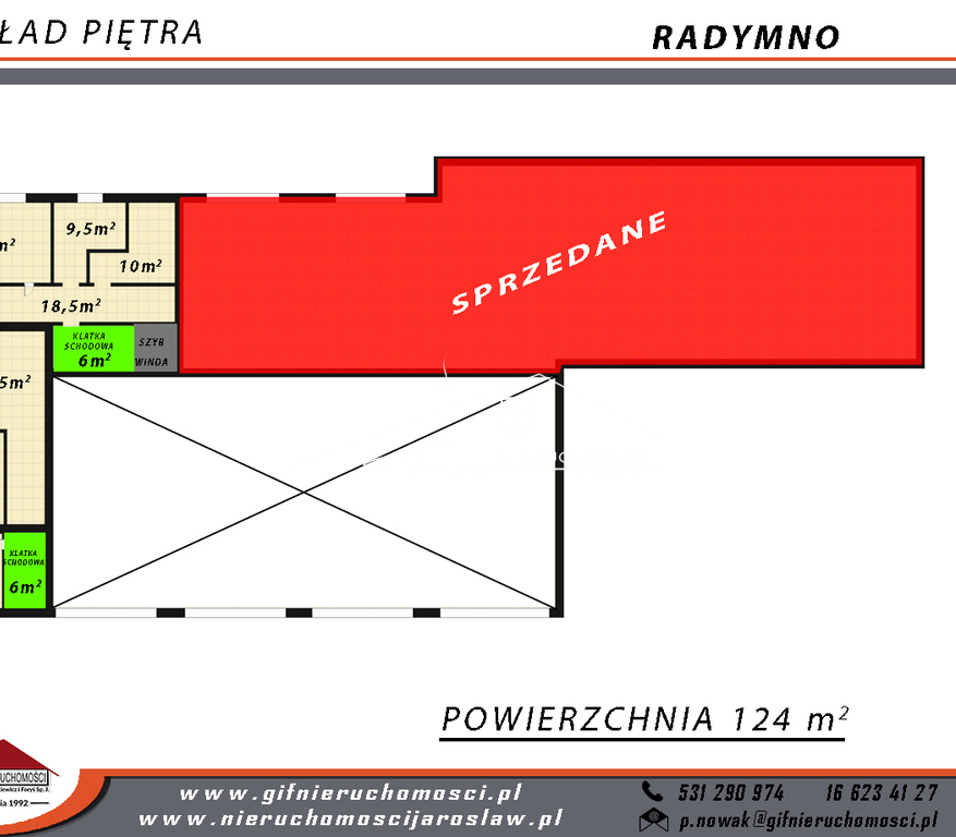 Rampa rozładunkowa z tyłu budynku usprawnia procesy logistyczne.