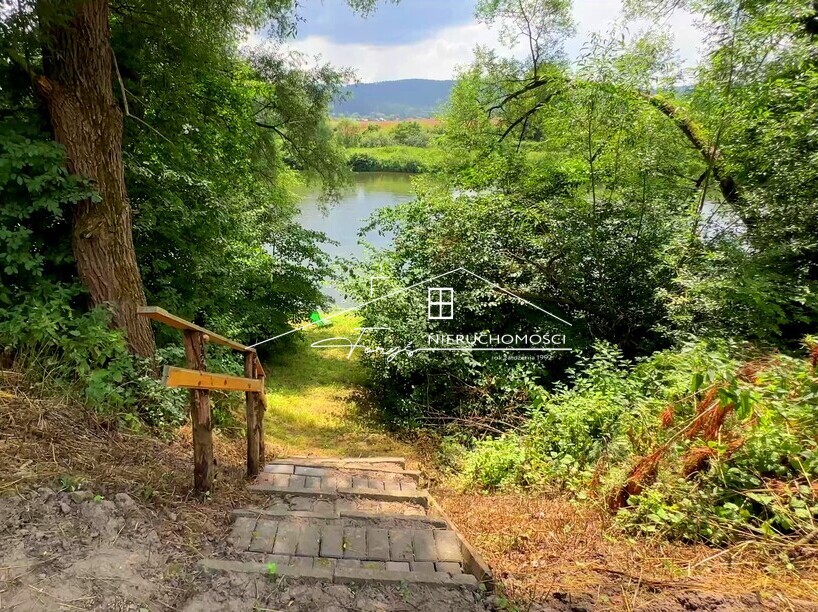 Urokliwa nieruchomość rekreacyjno-mieszkalna nad Sanem  Śliwinica Krasiczyńska, Podkarpackie