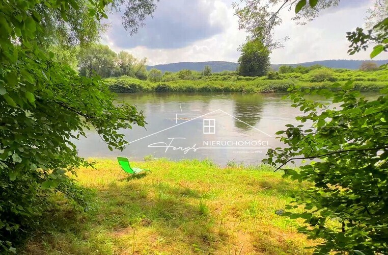 Urokliwa nieruchomość rekreacyjno-mieszkalna nad Sanem  Śliwinica Krasiczyńska, Podkarpackie