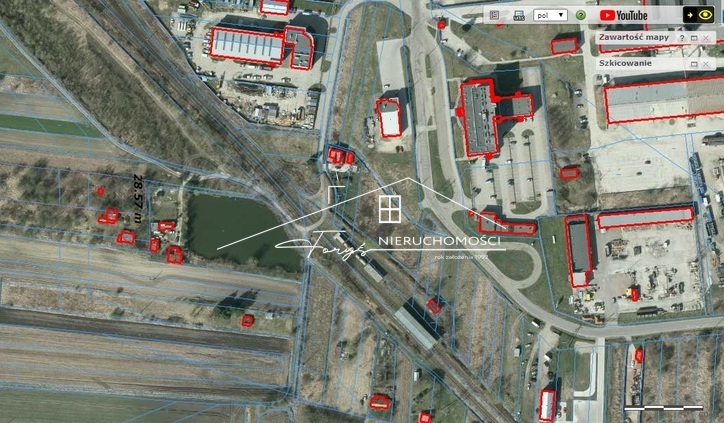 Działka inwestycyjna 8373m w Przemyślu  Specjalna Strefa Ekonomiczna, ul. Stawowa