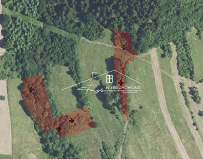 Nieruchomości rolne w Huwnikach  kompleks działek o powierzchni 0,97 ha w malowniczej okolicy