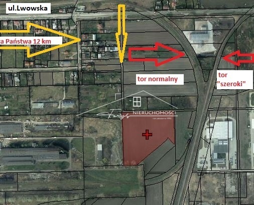 Nieruchomości Przemyśl  działka usługowo-przemysłowa przy ul. Lwowskiej w atrakcyjnej cenie