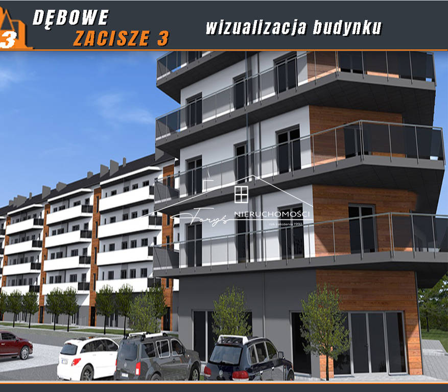 Nowoczesne mieszkania z balkonami  Dębowe Zacisze 3 w Jarosławiu, bez dodatkowych opłat