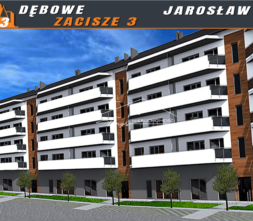 Nowe mieszkania w Jarosławiu  Dębowe Zacisze 3 przy ul. Konfederackiej