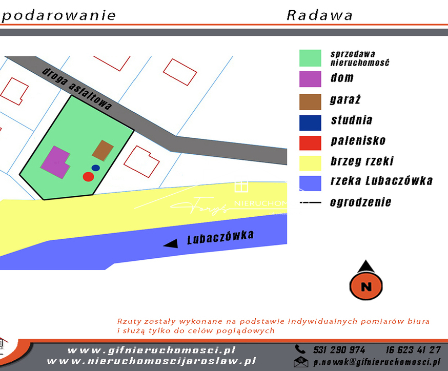 Całoroczny dom nad rzeką w Radawie z garażem i fotowoltaiką  idealny na wypoczynek lub inwestycję