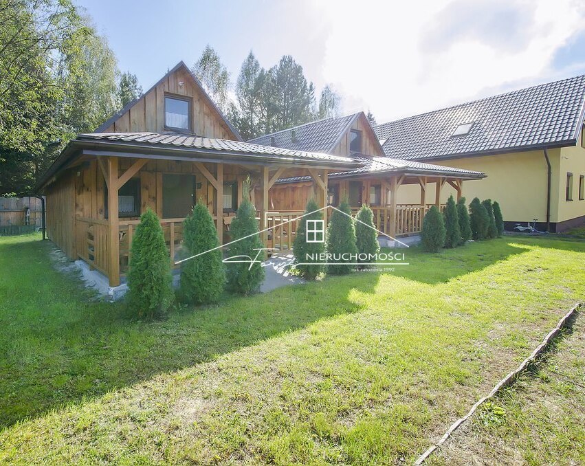 Na sprzedaż ośrodek wypoczynkowy w Radawie  3 domki, 25 miejsc noclegowych, 10 a