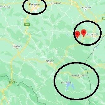 Obiekt rekreacyjno-usługowy nad Sanem  Kupna, 0,98 ha, cena obniżona