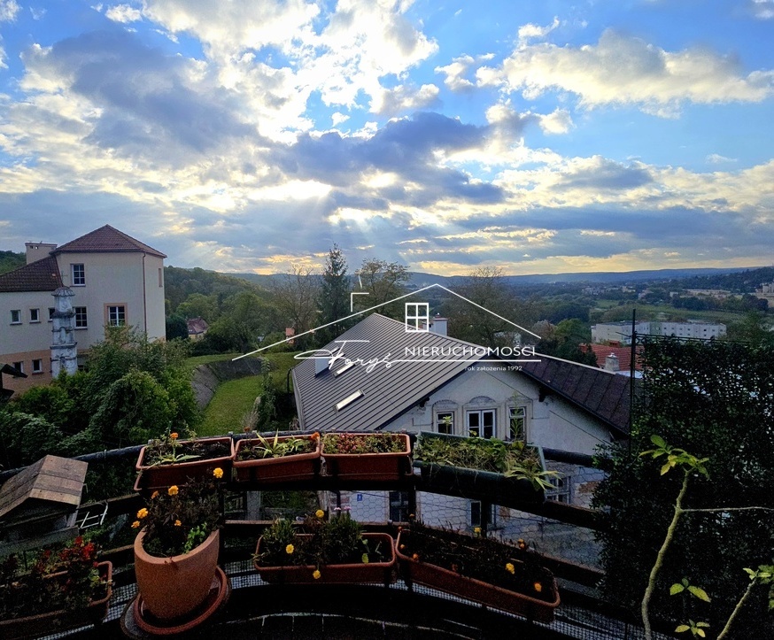 Widna, duża kuchnia z wyjściem na prywatny taras.